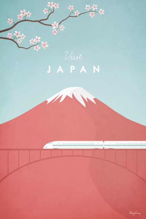 Japan by Henry Rivers wall art