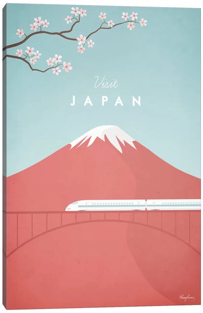 Japan Canvas Art Print - Travel Posters