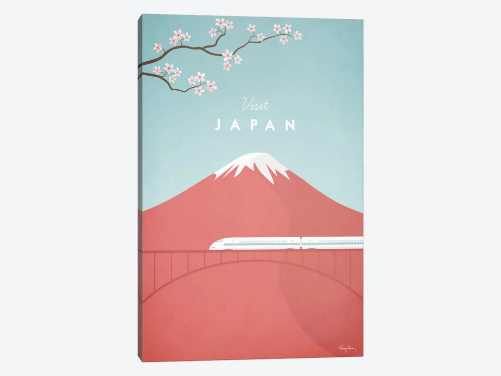 Japan by Henry Rivers 1-piece Canvas Wall Art