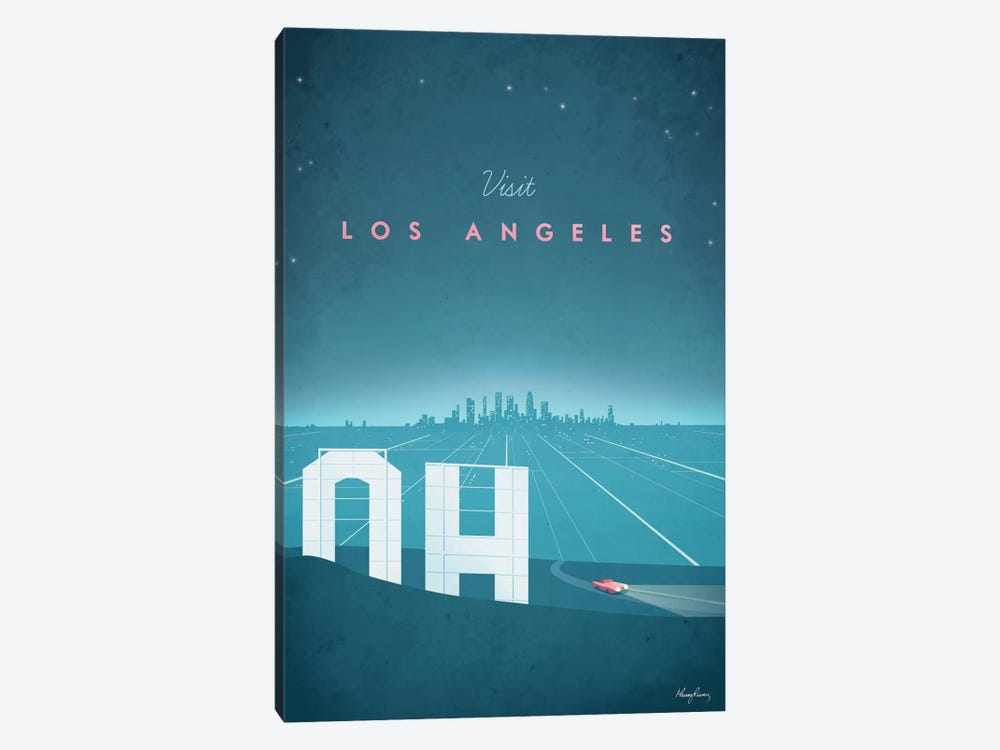 Los Angeles by Henry Rivers 1-piece Canvas Wall Art