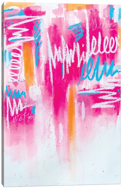 Pretty In Pink Canvas Art Print - Robin Jorgensen