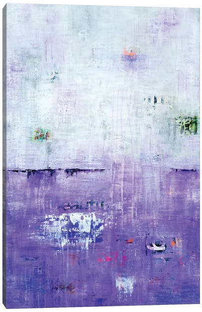 Purple Dawn Canvas Art Print - Robin Jorgensen
