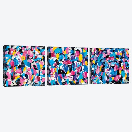 Color Bite Triptych Canvas Print Set #RJO3HSET001} by Robin Jorgensen Canvas Art Print