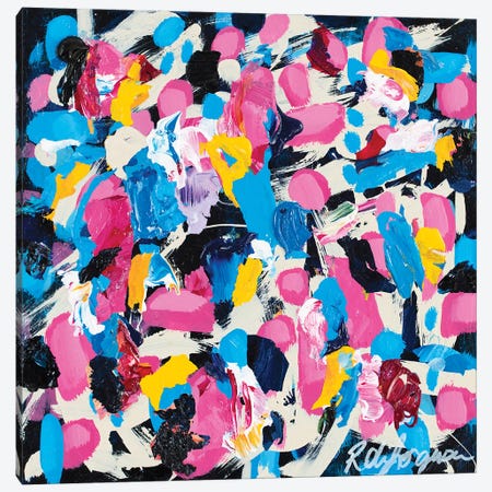 Color Bite I Canvas Print #RJO9} by Robin Jorgensen Canvas Wall Art