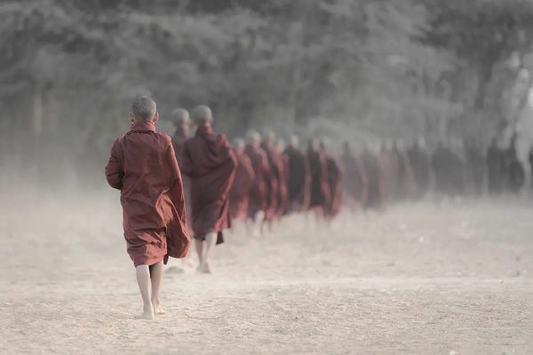 Monks: Every Day Trip by Aleksander Poniewierski