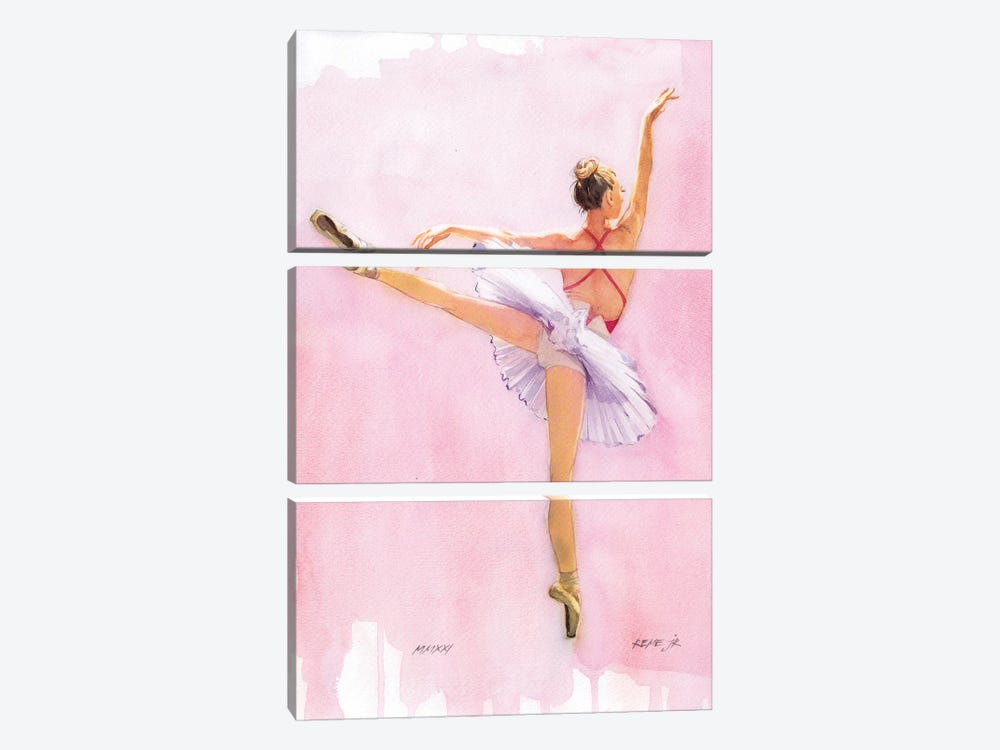 Ballet Dancer CXXIV by REME Jr 3-piece Art Print