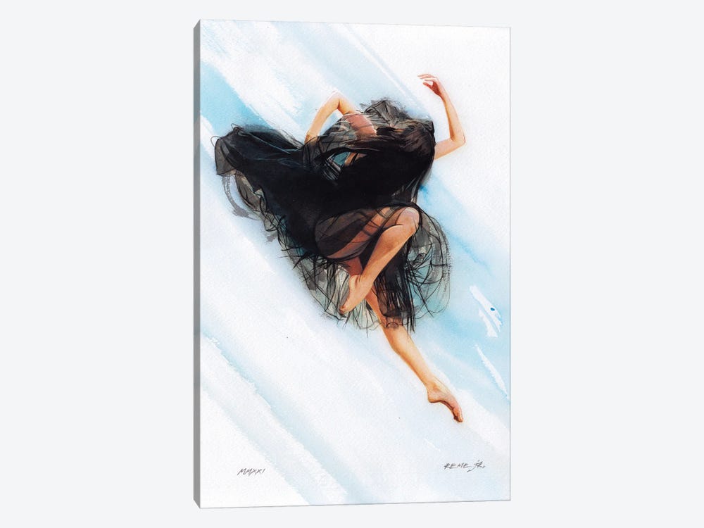 Ballet Dancer CXXV by REME Jr 1-piece Canvas Artwork