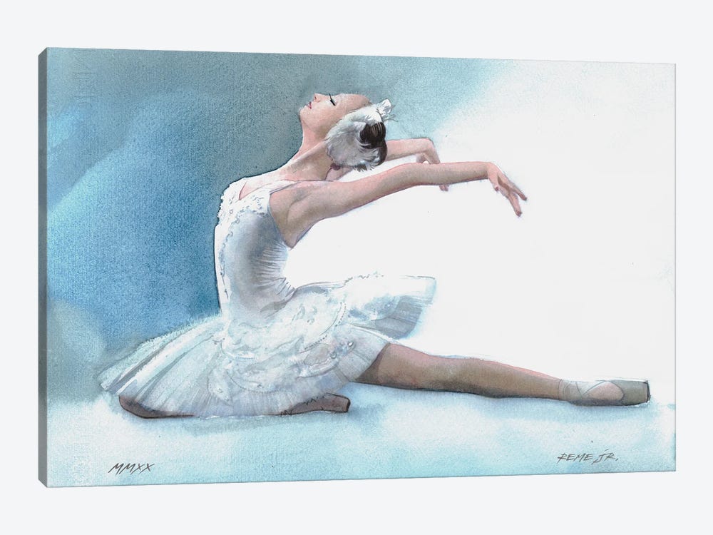 Ballet Dancer XCII by REME Jr 1-piece Canvas Artwork
