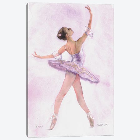Ballet Dancer LXXXIX Canvas Print #RJR113} by REME Jr Canvas Art