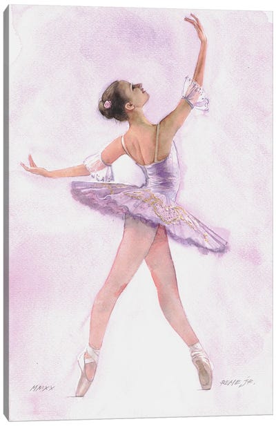 Ballet Dancer LXXXIX Canvas Art Print - REME Jr