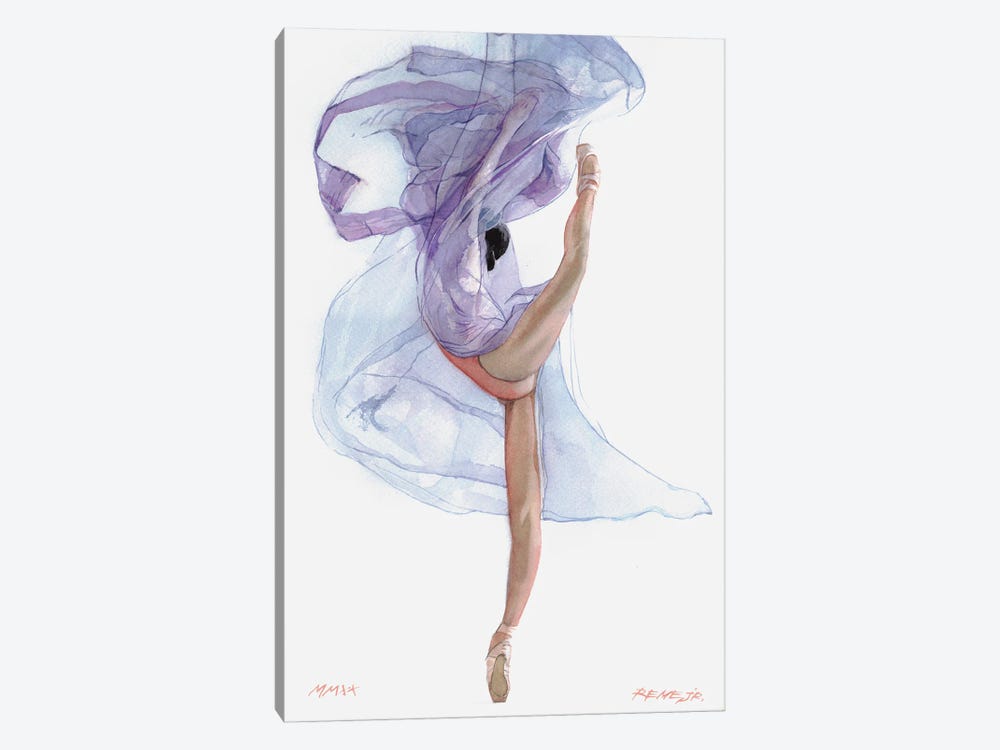 Ballet Dancer CXXXIV by REME Jr 1-piece Canvas Art Print