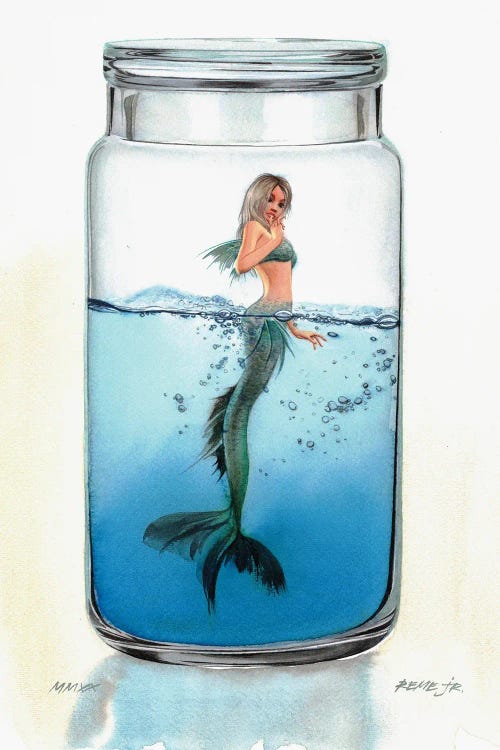 Mermaid In Jar VI