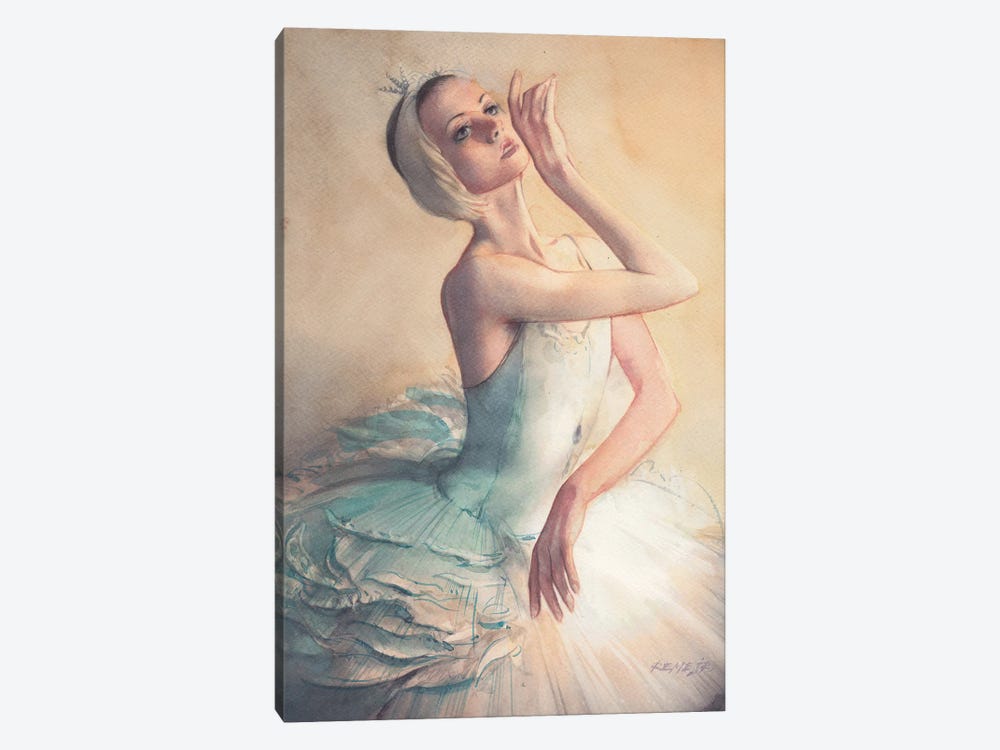 Ballet Dancer CXLII by REME Jr 1-piece Canvas Art Print