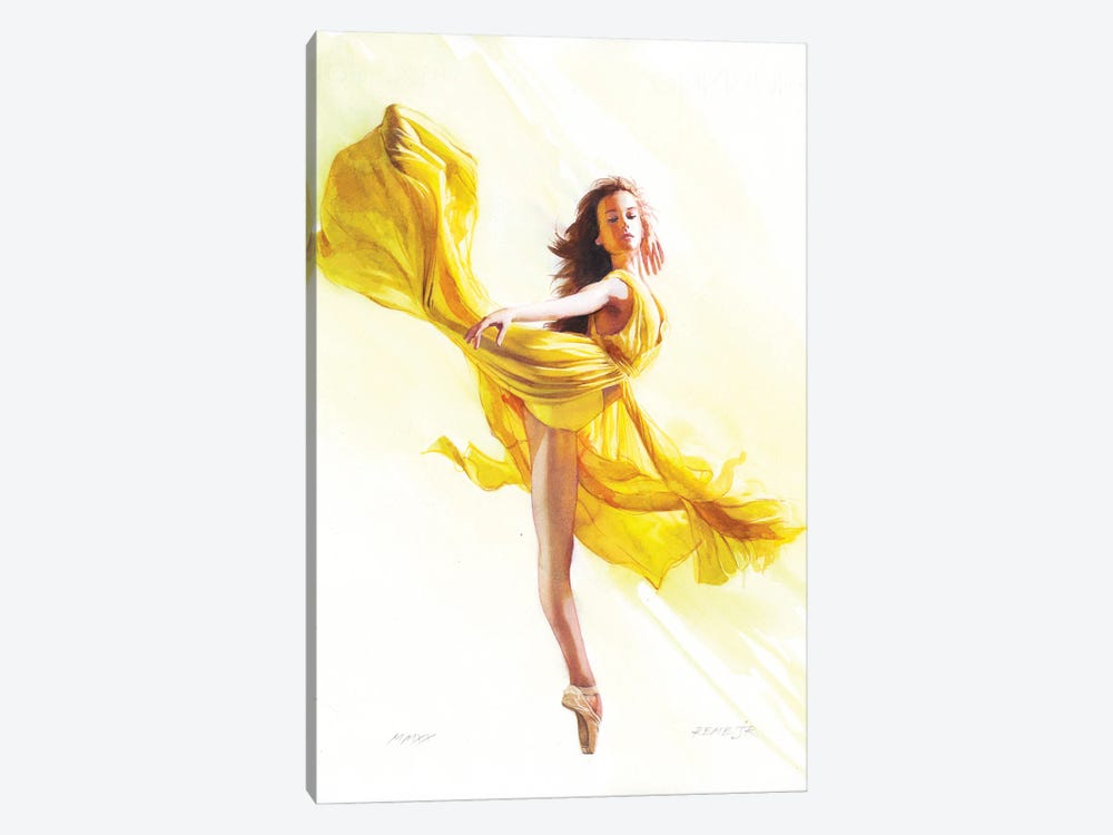 Ballet Dancer LXXV by REME Jr 1-piece Canvas Art Print