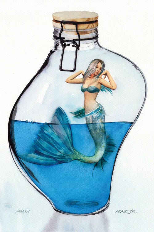 Mermaid In Jar IV