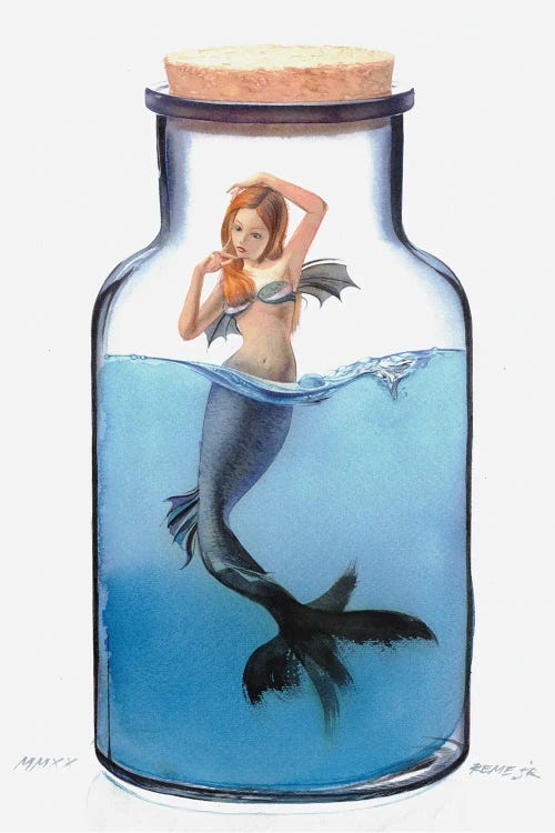 Mermaid In Jar V