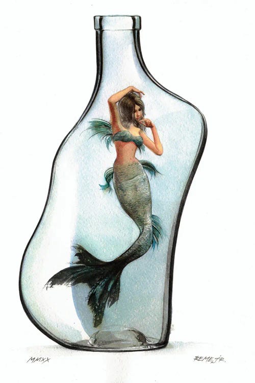 Mermaid In Jar VII