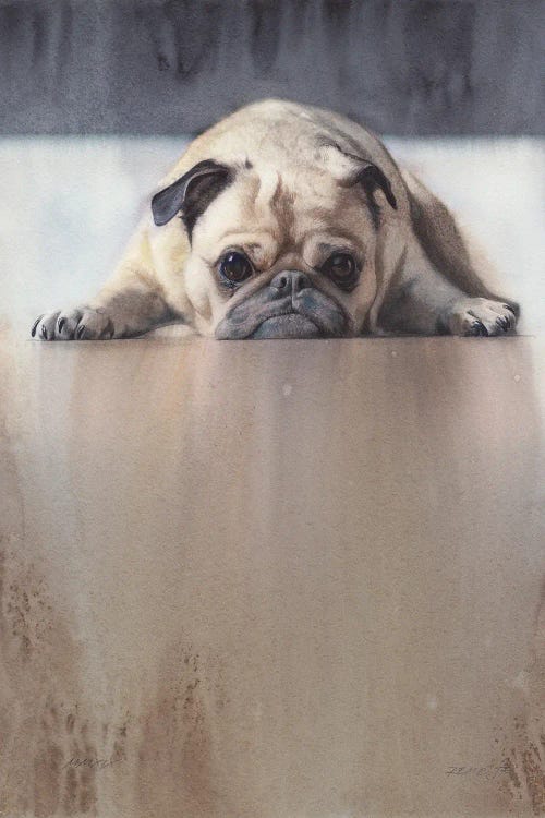 Mops by REME Jr wall art
