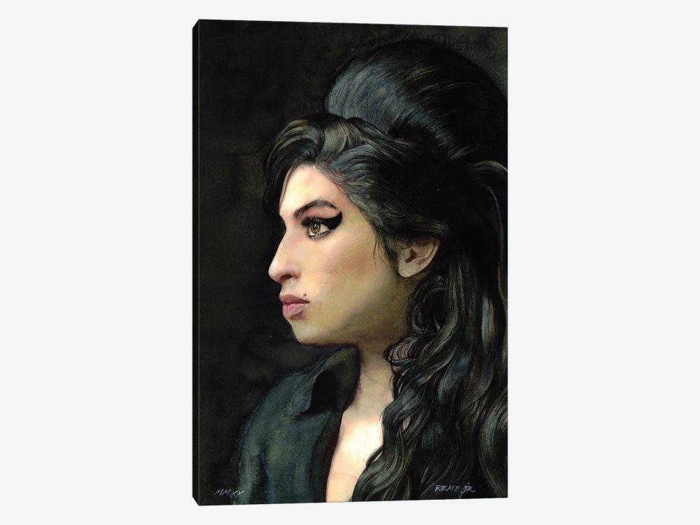 Amy Winehouse by REME Jr 1-piece Art Print