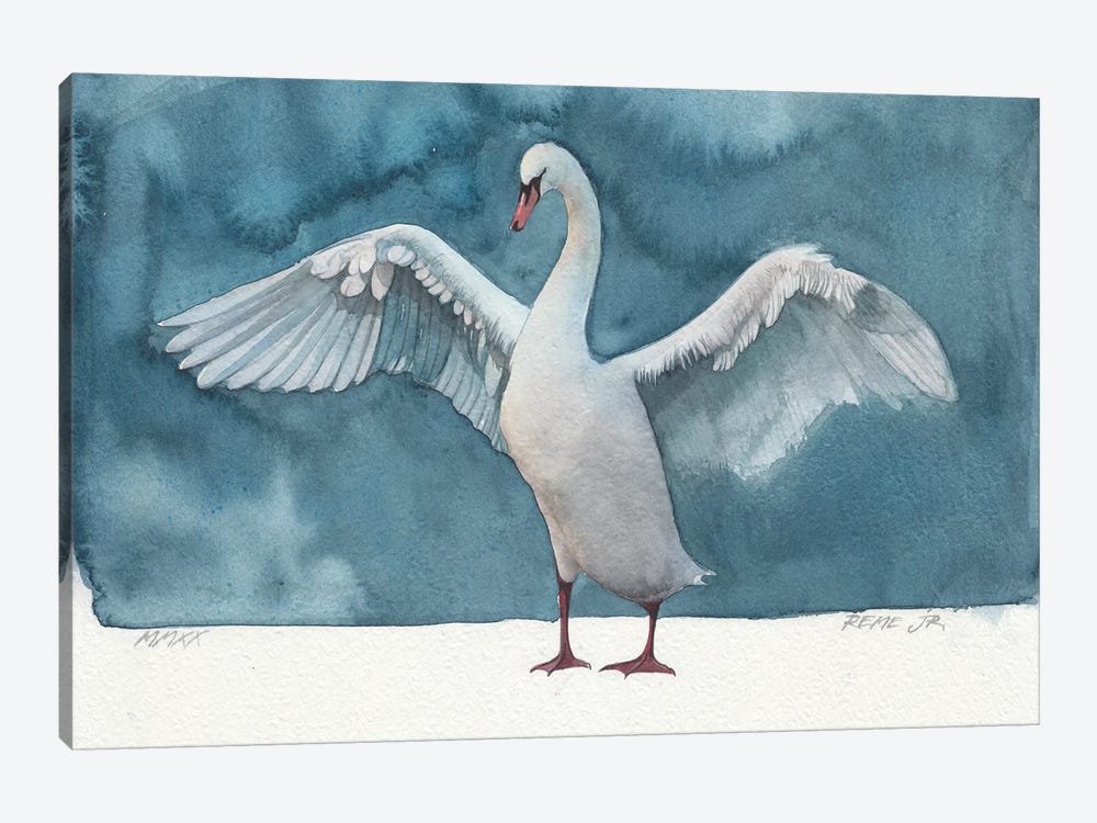Bird LXIV by REME Jr 1-piece Art Print