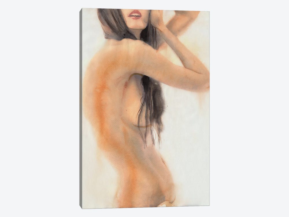 Nude II by REME Jr 1-piece Canvas Art Print
