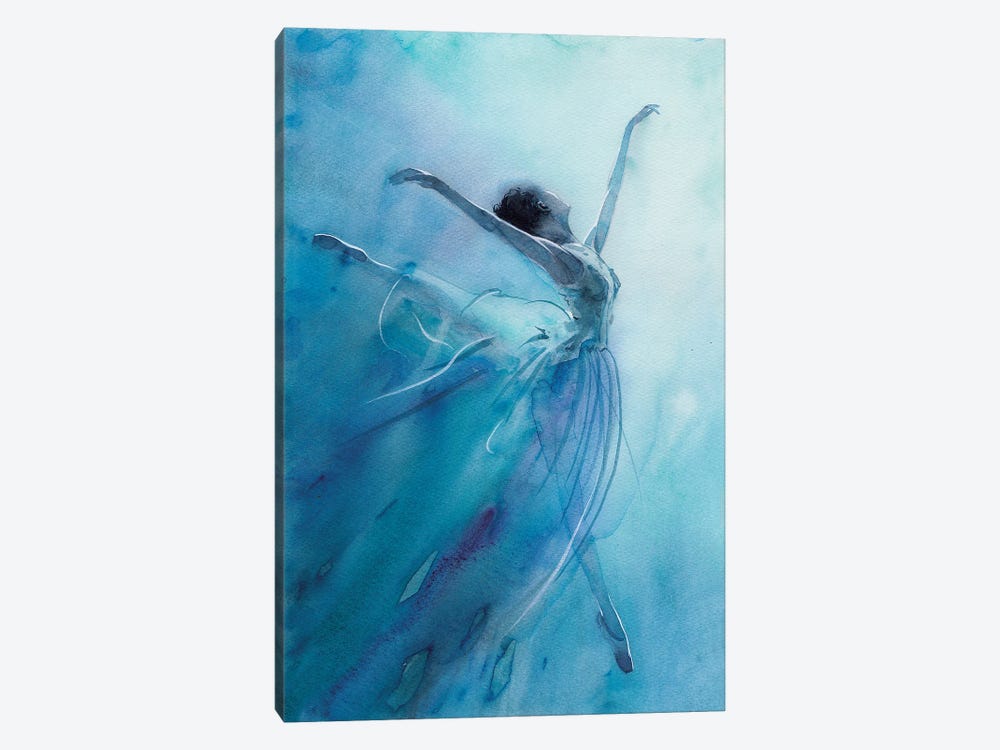 Ballet Dancer IX by REME Jr 1-piece Canvas Art