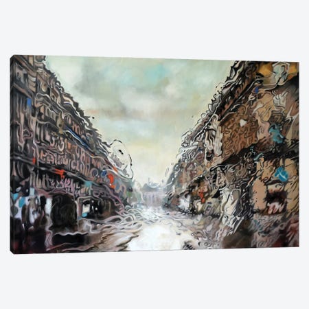 Citydrops Brussels Canvas Print #RJT3} by Richard Jurtitsch Canvas Art