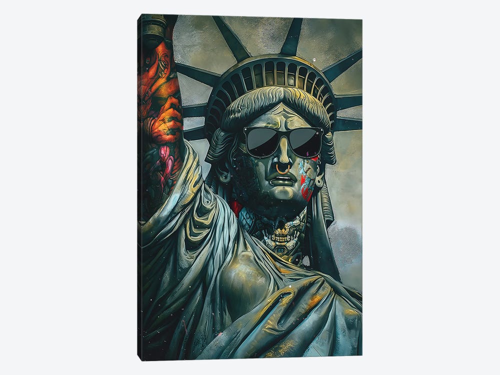 The Liberty by El Rokk 1-piece Canvas Wall Art