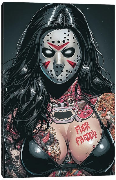 Jason Voorhees The New Age Canvas Art Print - Friday The 13th