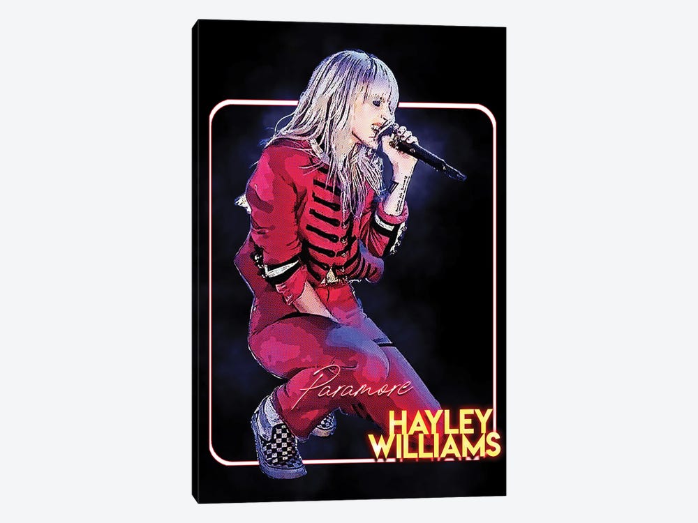 Paramore - Hayley Williams by Gunawan RB 1-piece Canvas Art