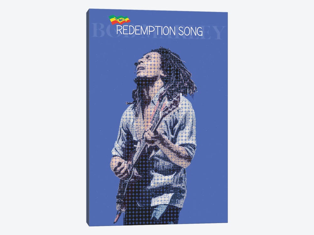 Redemption Song - Bob Marley by Gunawan RB 1-piece Canvas Wall Art