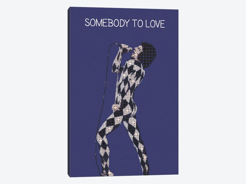 Somebody To Love - Freddie Mercury - Queen by Gunawan RB 1-piece Art Print