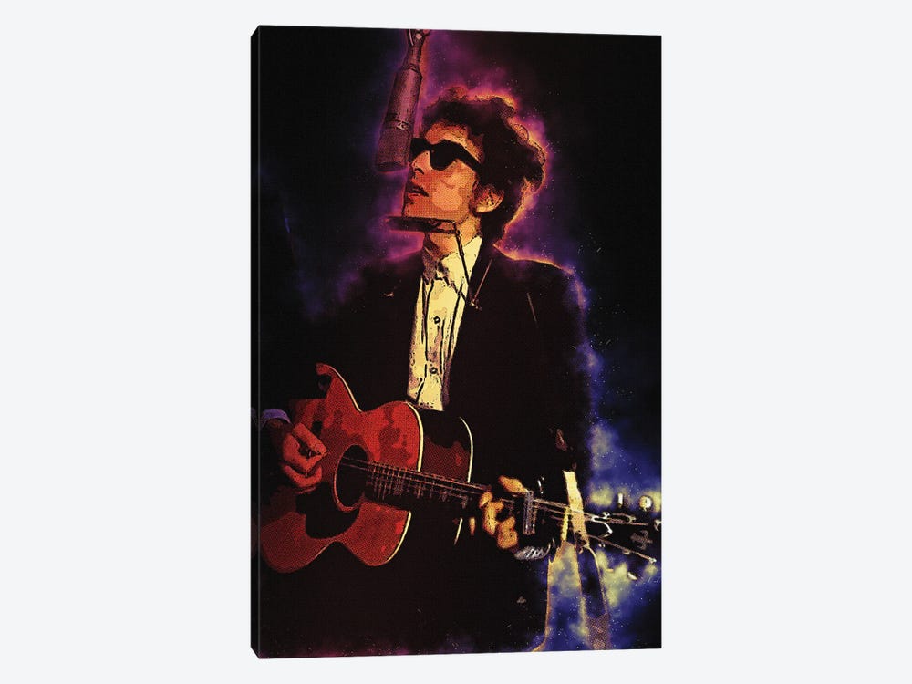 Spirit Of Bob Dylan by Gunawan RB 1-piece Canvas Artwork