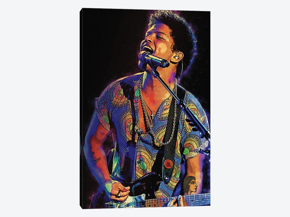 Spirit Of Bruno Mars Concert by Gunawan RB 1-piece Art Print