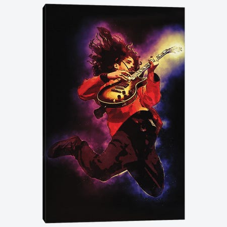 Spirit Of Chris Cornell Jump Canvas Print #RKG153} by Gunawan RB Canvas Art Print