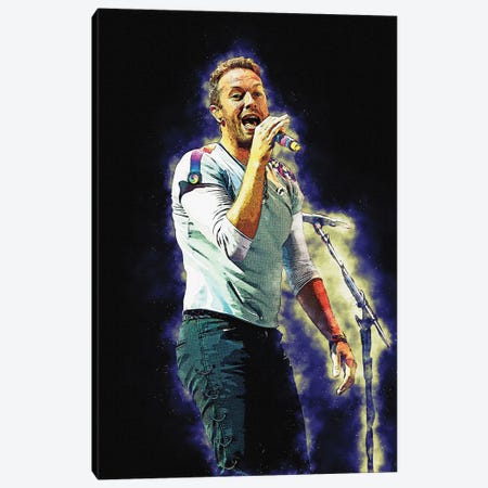 Spirit Of Chris Martin Live Concert Canvas Print #RKG154} by Gunawan RB Canvas Art