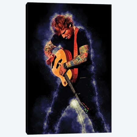 Spirit Of Ed Sheeran Live Concert Canvas Print #RKG158} by Gunawan RB Art Print