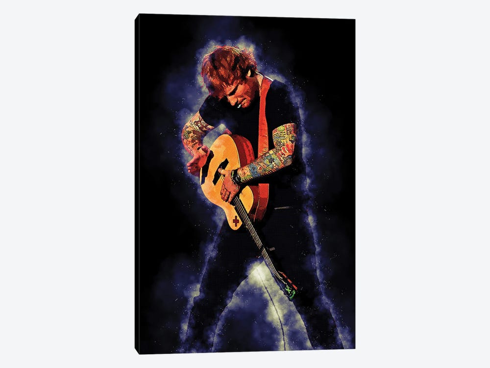 Spirit Of Ed Sheeran Live Concert by Gunawan RB 1-piece Canvas Print