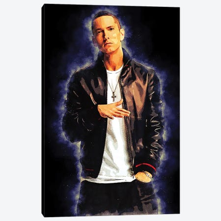 Spirit Of Eminem Canvas Print #RKG160} by Gunawan RB Canvas Artwork