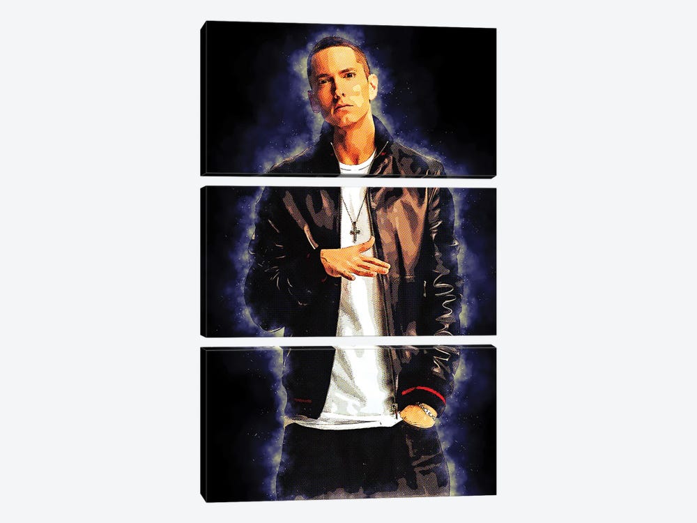 Spirit Of Eminem by Gunawan RB 3-piece Canvas Art