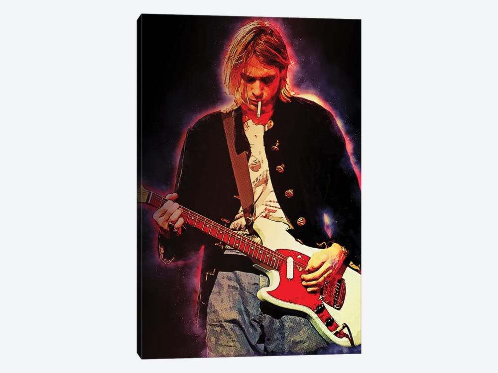 Spirit Of Kurt Cobain by Gunawan RB 1-piece Canvas Artwork