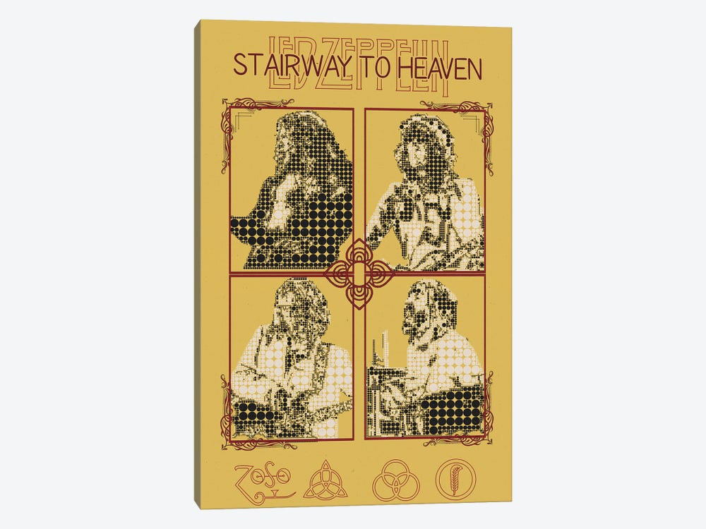 Stairway To Heaven - Led Zeppelin by Gunawan RB 1-piece Canvas Art Print