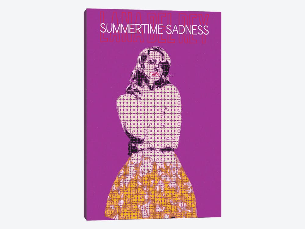 Summertime Sadness - Lana Del Rey by Gunawan RB 1-piece Canvas Wall Art