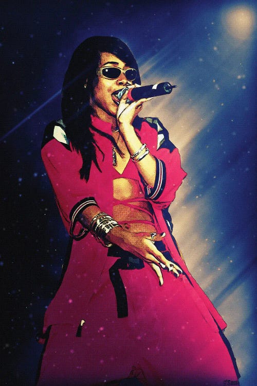 Superstars Aaliyah