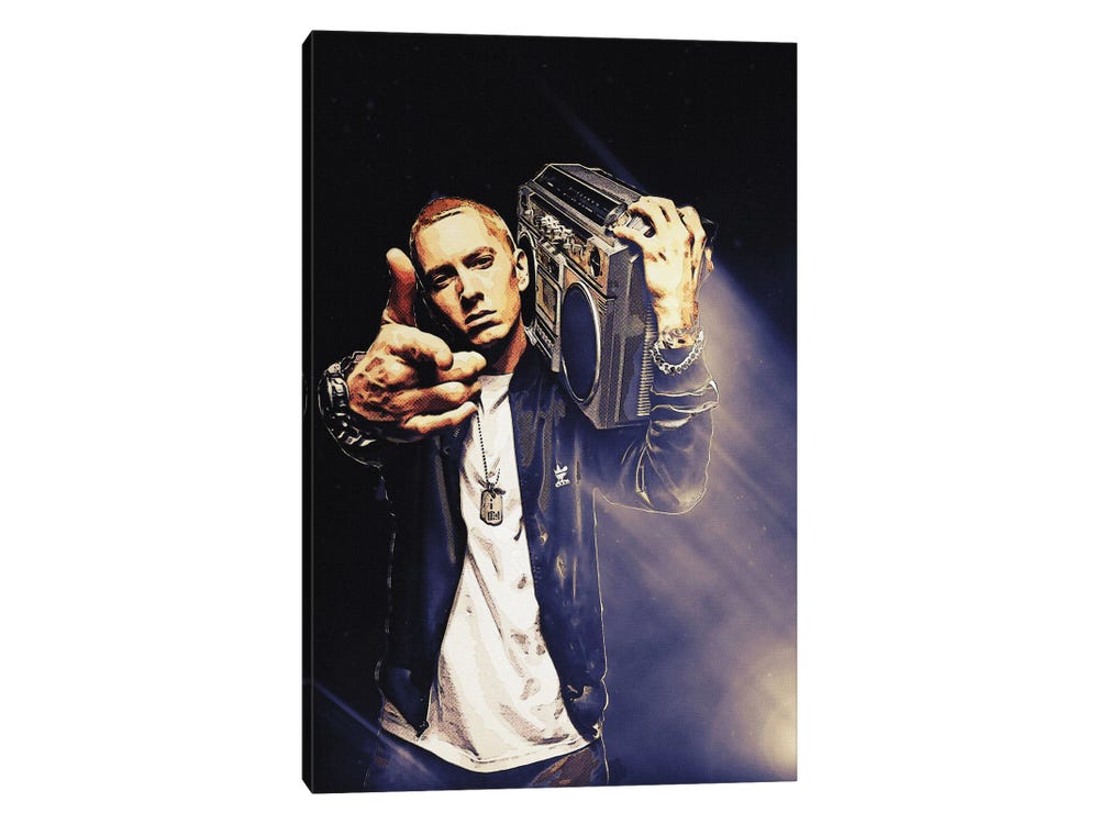 Eminem Poster / Rap Poster / Rap Music Poster / Eminem Print / Eminem Art /  Minimalist Music Poster / Music Poster / Slim Shady 