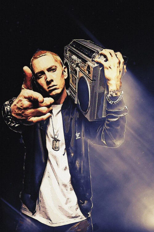 Superstars Eminem Rapper