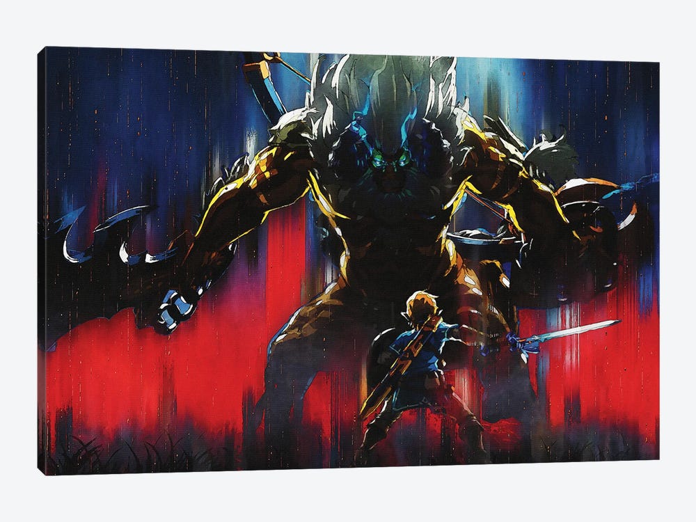 The Master Trials - The Legend Of Zelda by Gunawan RB 1-piece Canvas Wall Art