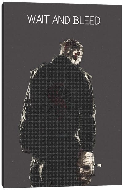 Wait And Bleed - Slipknot - Corey Taylor Canvas Art Print - Gunawan RB