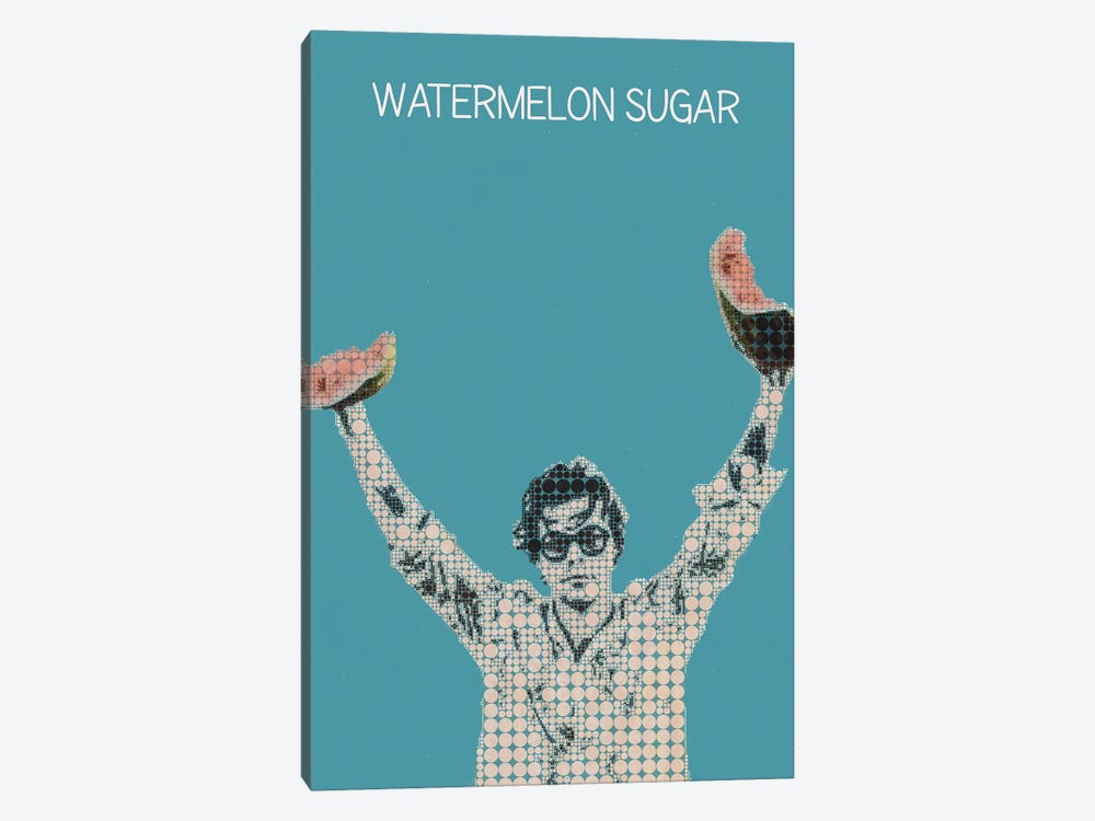 Watermelon Sugar - Harry Styles by Gunawan RB 1-piece Canvas Art Print