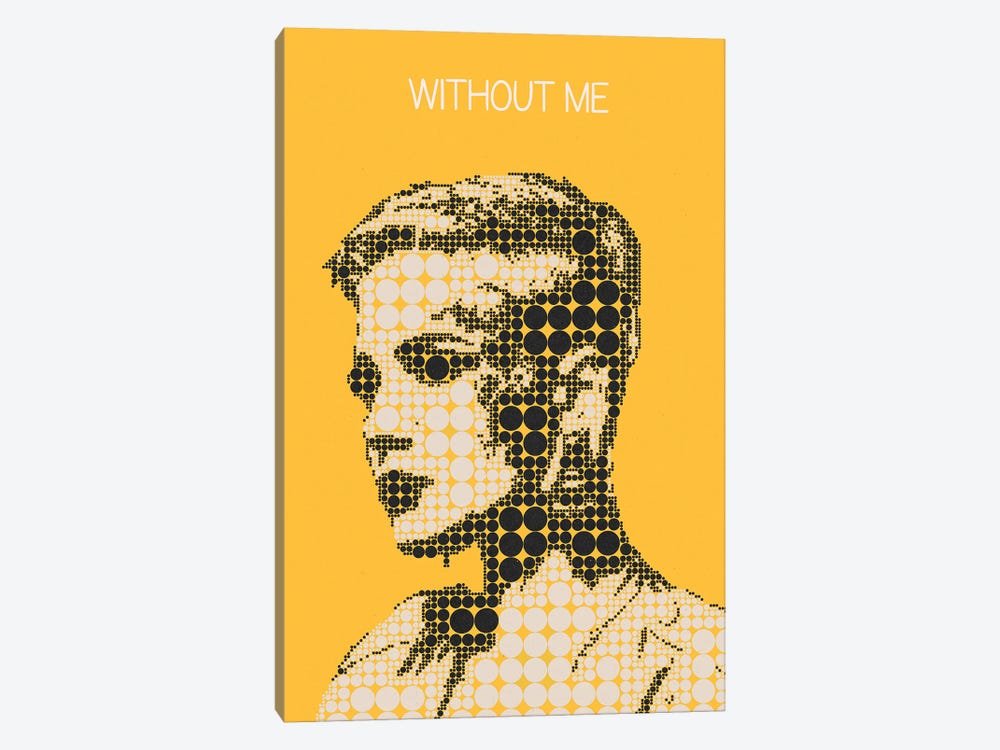 Without Me - Halsey by Gunawan RB 1-piece Canvas Art